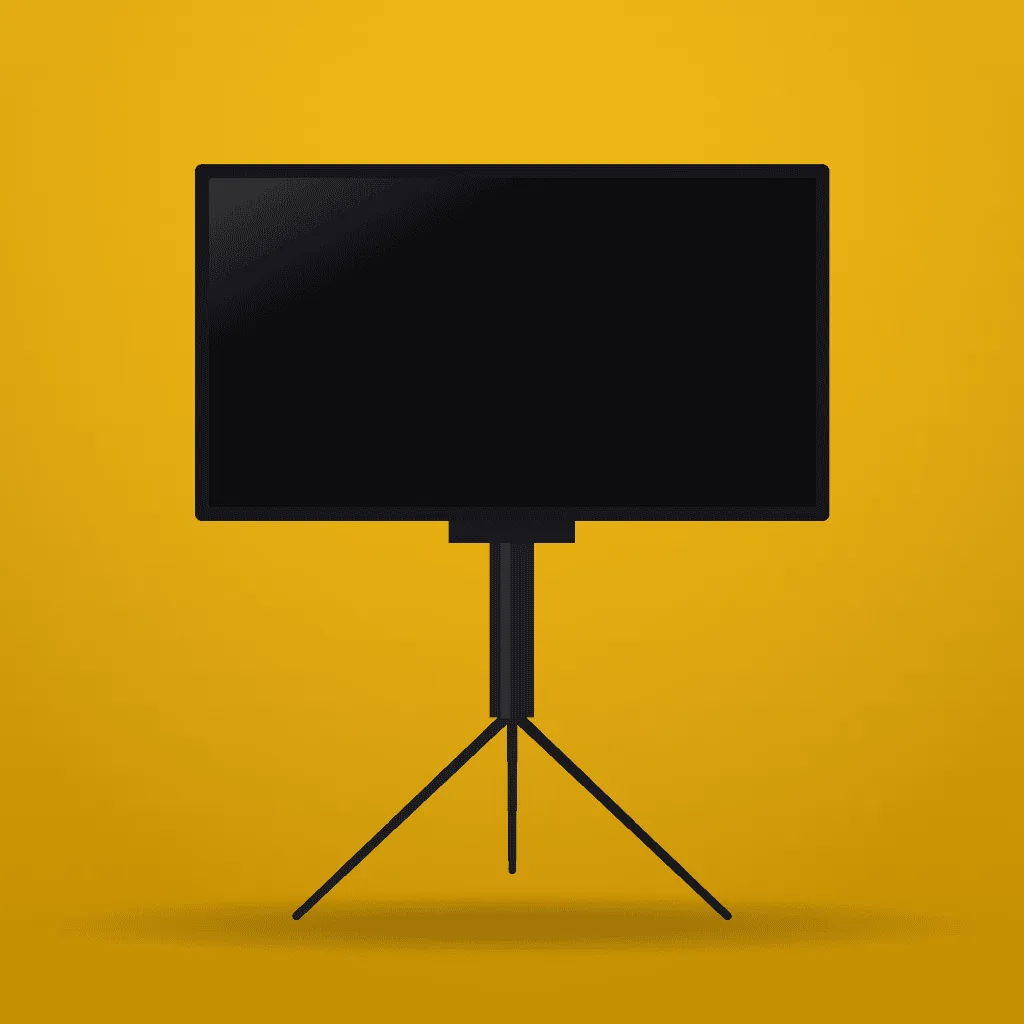 55" Storskærm